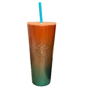 Starbucks Rainbow Iridescent Stainless Steel Insulated Cold Cup - Venti